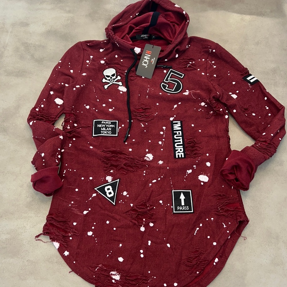 😎 Long Line shirt hoodie from Europe